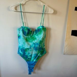 BNWT Zara tie dye bodysuit